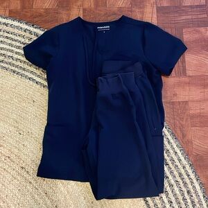 Navy Blue Mandala joggers